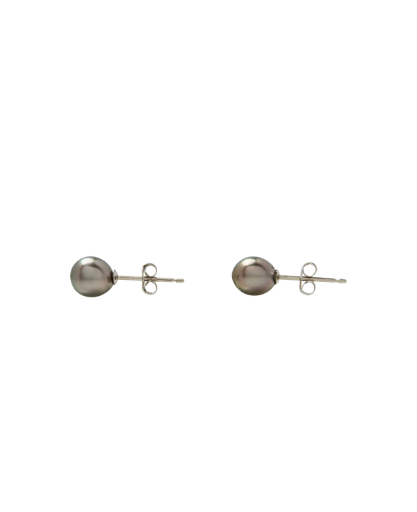 Tahitian Keshi Baby Pearl Ear Studs