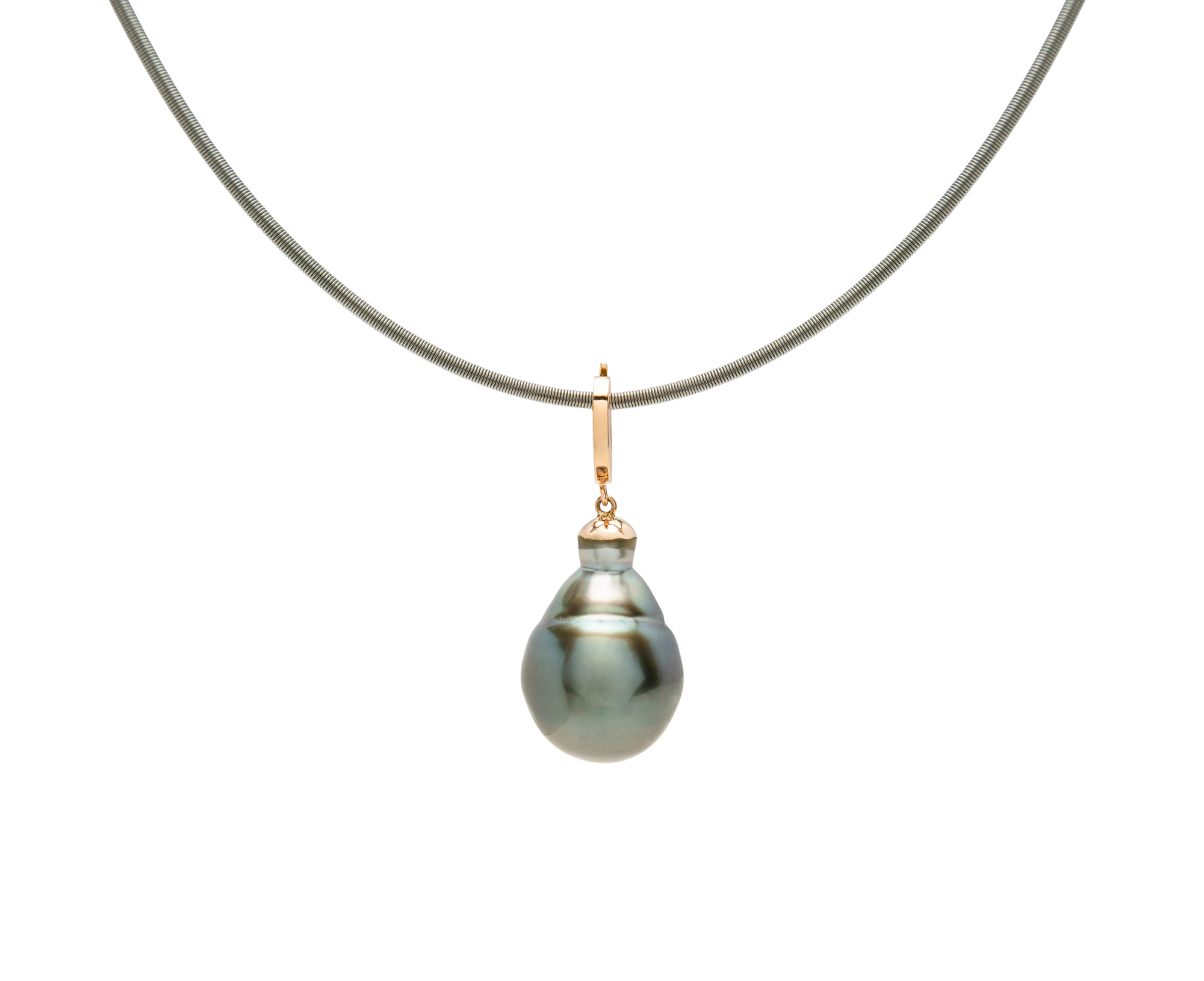Tahitian Pearls Pendant Necklace