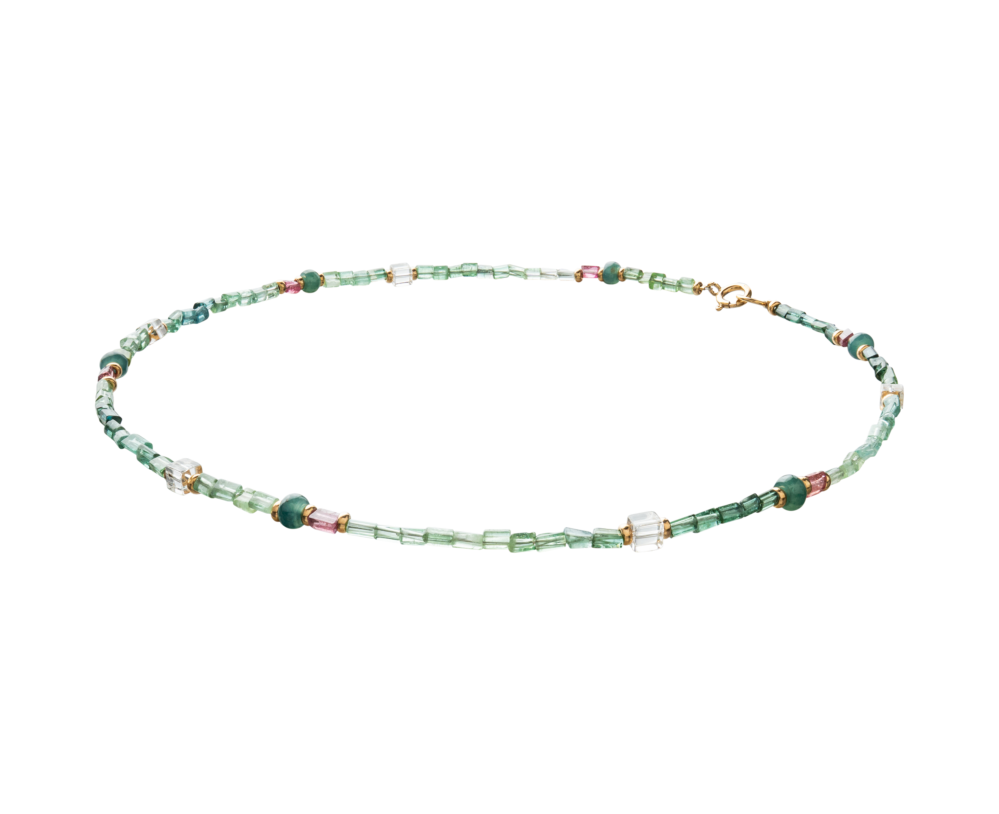 Garden Of Mist Tourmaline Necklace