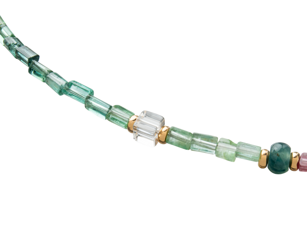 Garden Of Mist Tourmaline Necklace