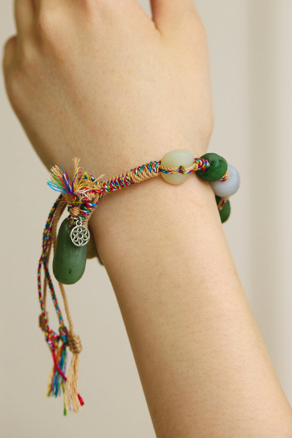 ⁠Tribesman Jade Bracelet