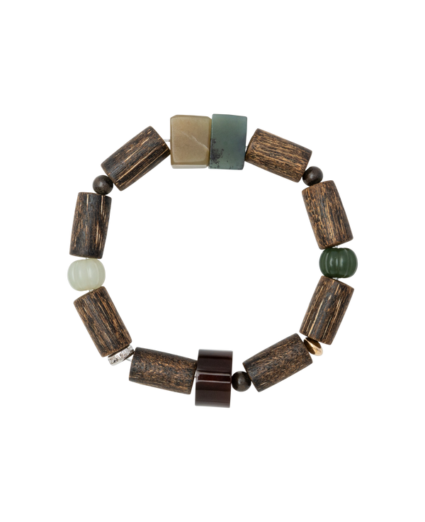 Witchfire Wood Bead Bracelet