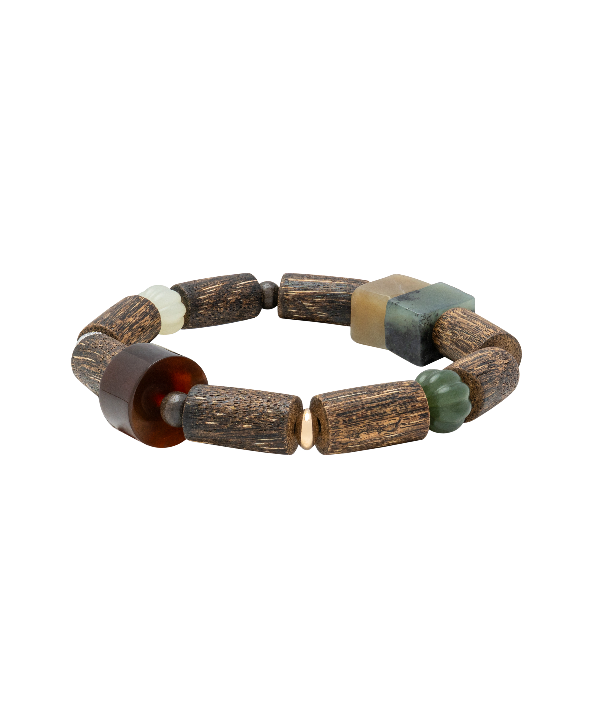 Witchfire Wood Bead Bracelet