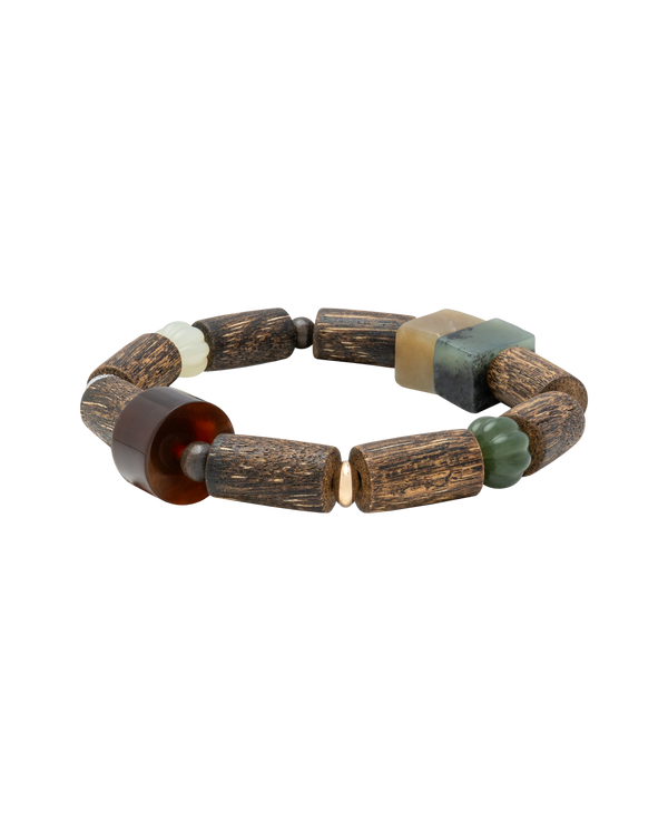 Witchfire Wood Bead Bracelet