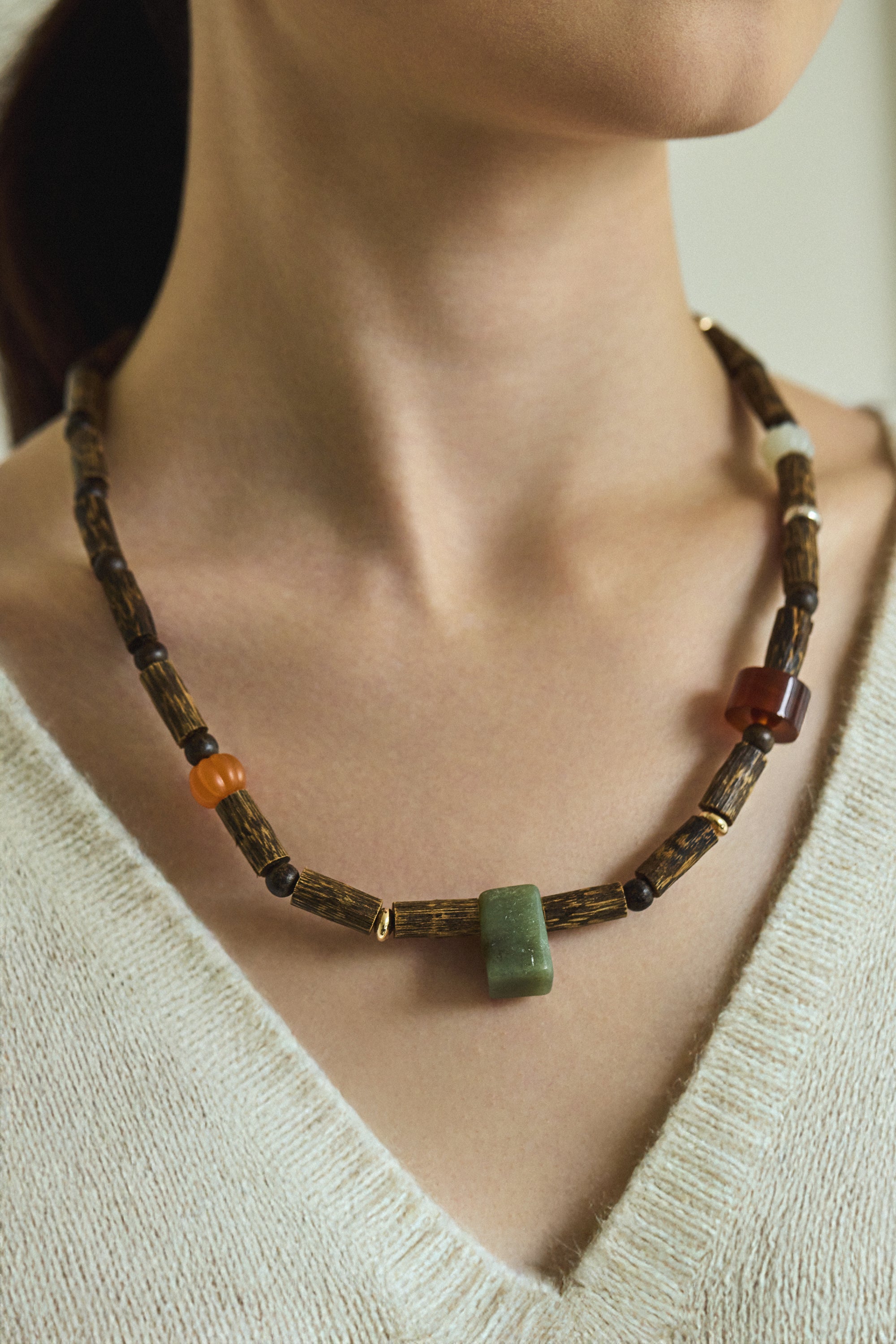 Witchfire Wood Necklace