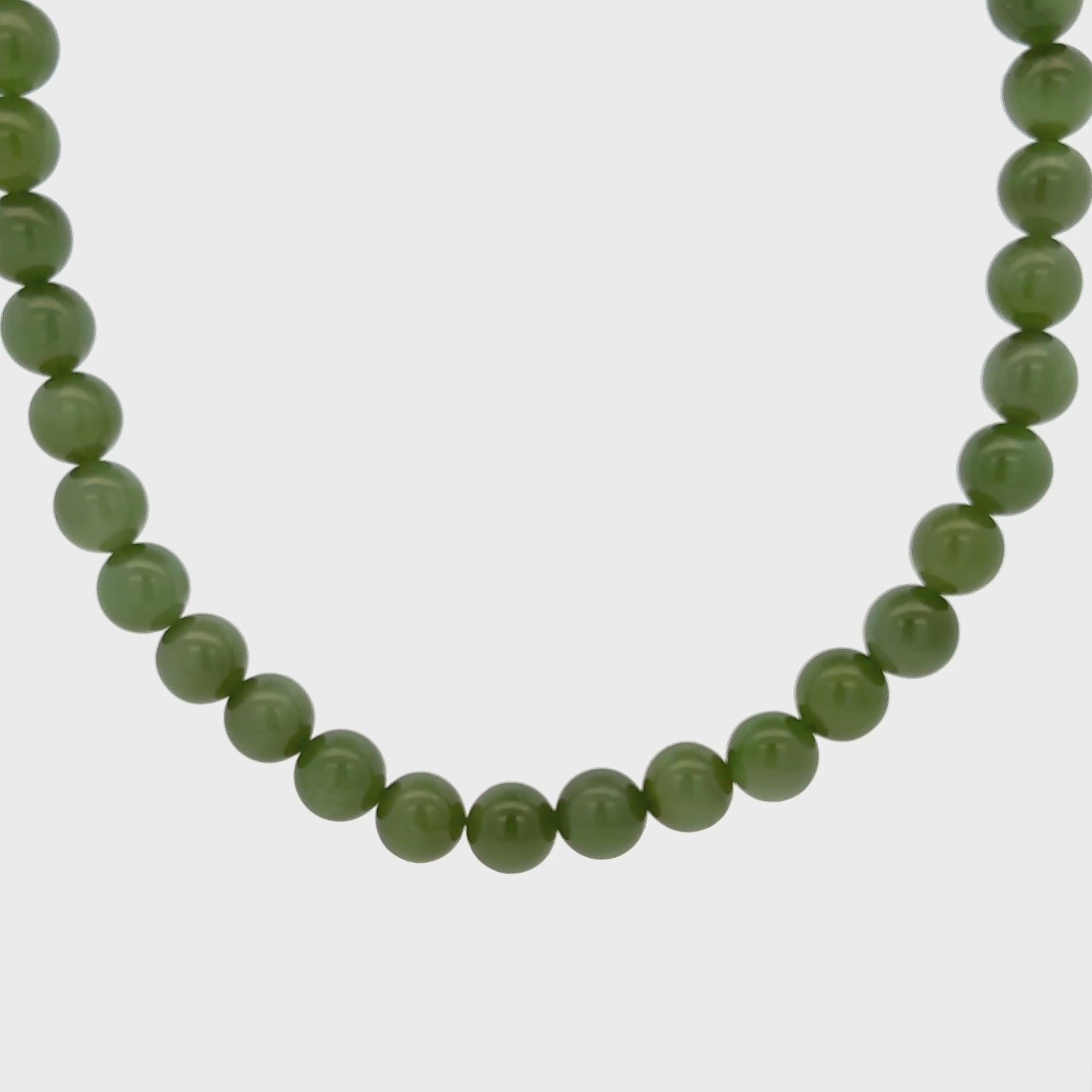 Apple Green Nephrite Jade Exclusive Necklace