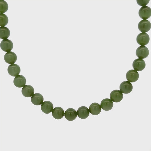 Apple Green Nephrite Jade Exclusive Necklace