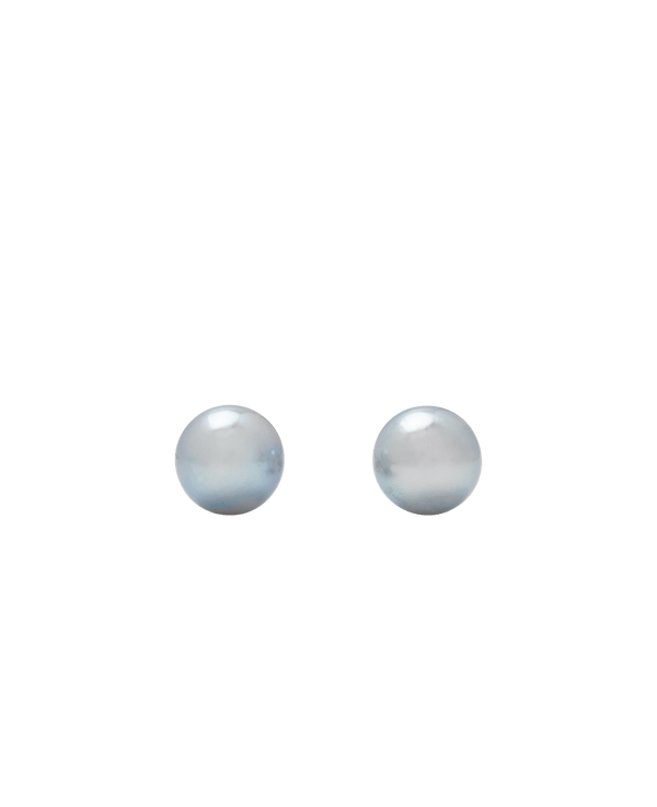 Akoya Madama Pearl Ear Studs - Yukimoto