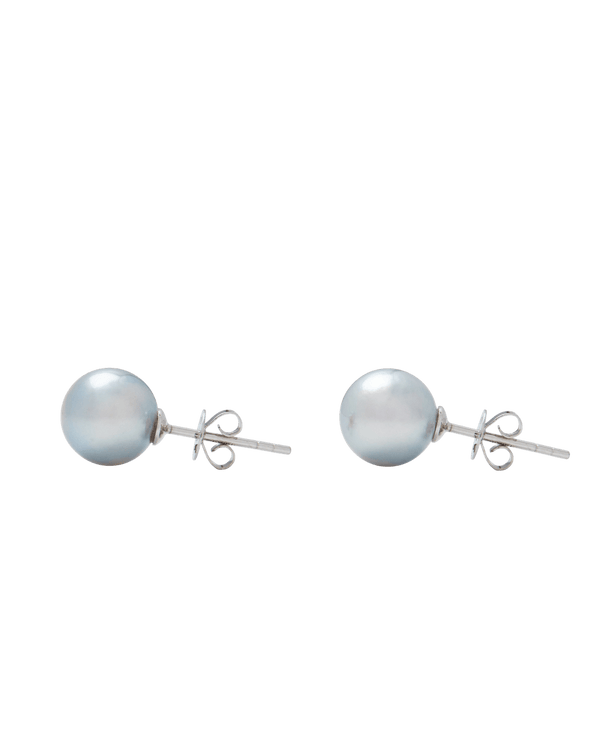 Akoya Madama Pearl Ear Studs - Yukimoto