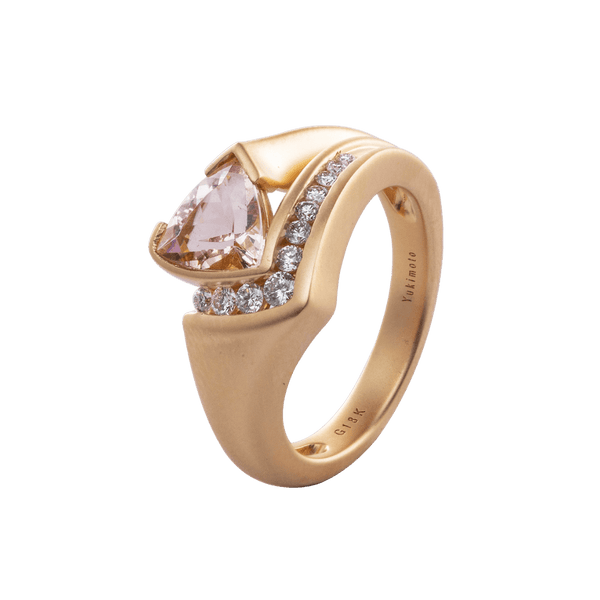 Ballerina Passé Morganite Ring - Yukimoto