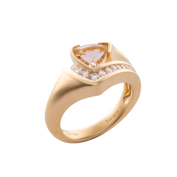 Ballerina Passé Morganite Ring - Yukimoto