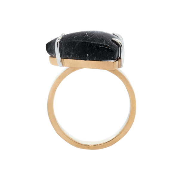 Blackie Super Seven Bi-Color Ring - Yukimoto