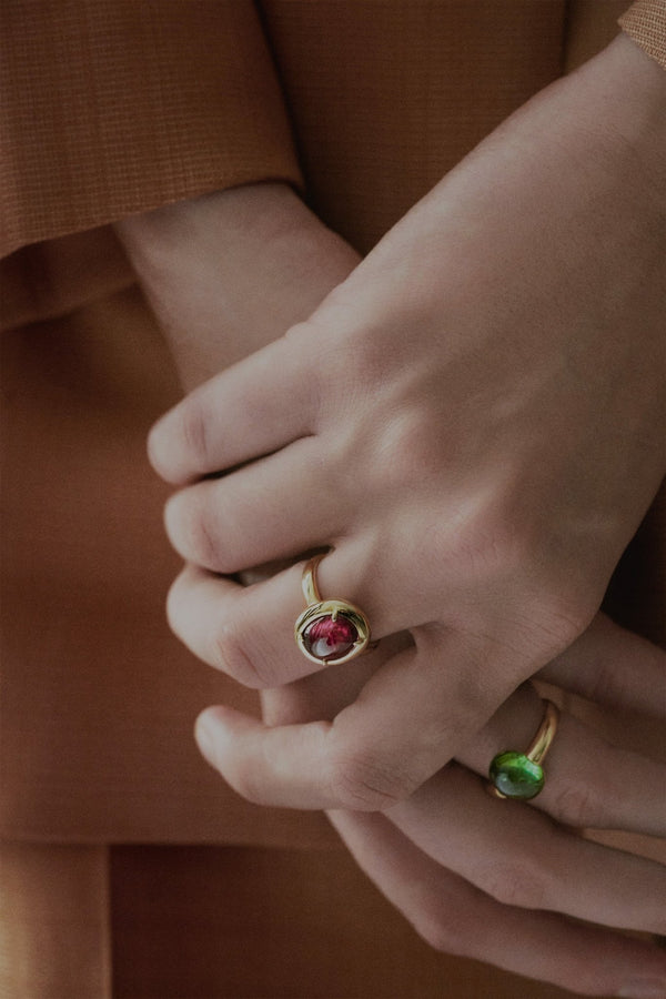 Candy Lucan Tourmaline Ring - Yukimoto