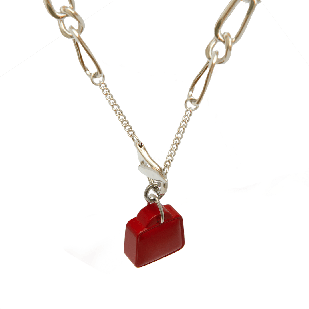 Handbag Cinnabar Necklace - Yukimoto