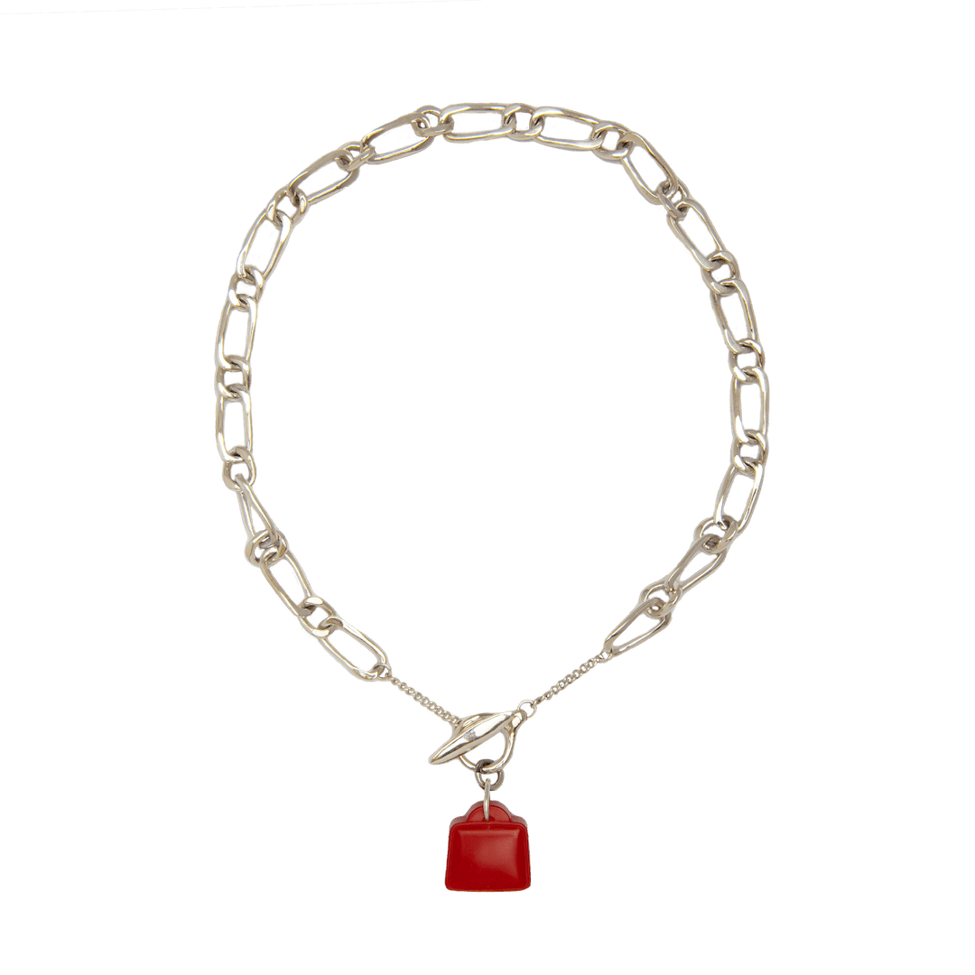 Handbag Cinnabar Necklace - Yukimoto