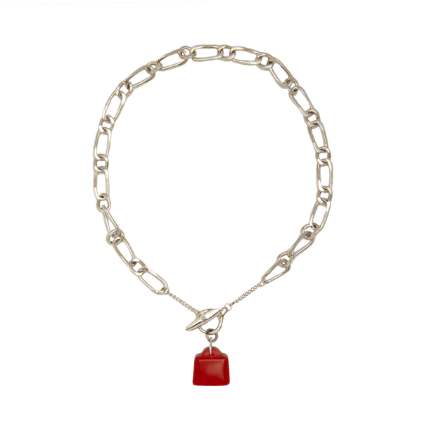 Handbag Cinnabar Necklace - Yukimoto