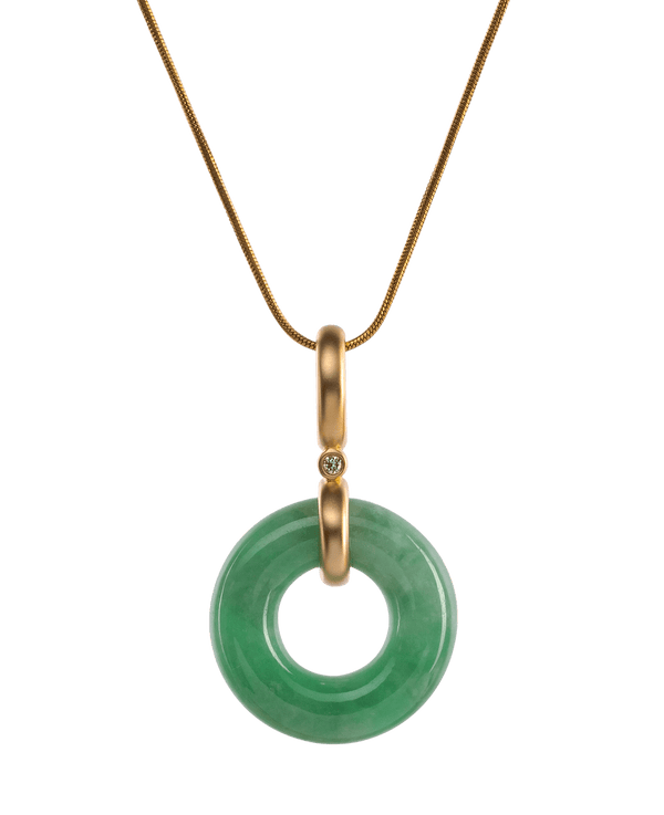 Jadeite Donut Classic Pendant - Yukimoto