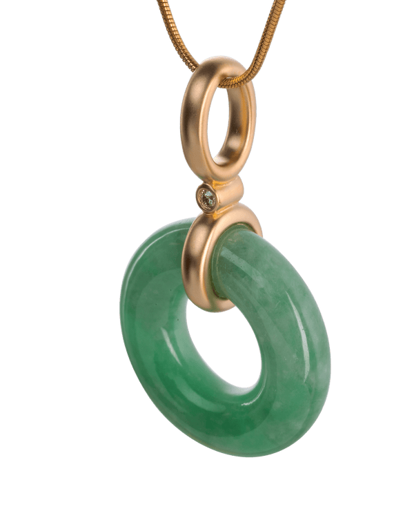 Jadeite Donut Classic Pendant - Yukimoto