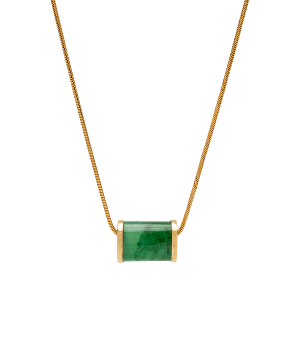 Jadeite Roller Pendant - Yukimoto