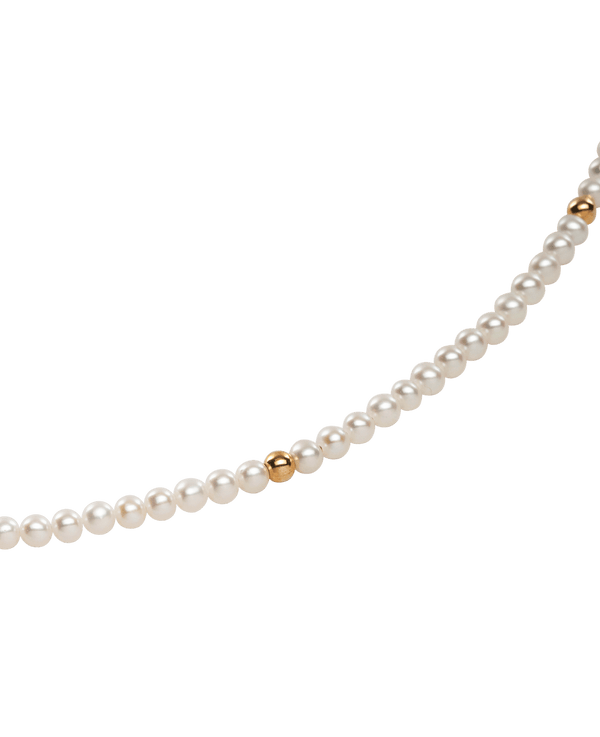 Jane White Pearl Necklace - Yukimoto