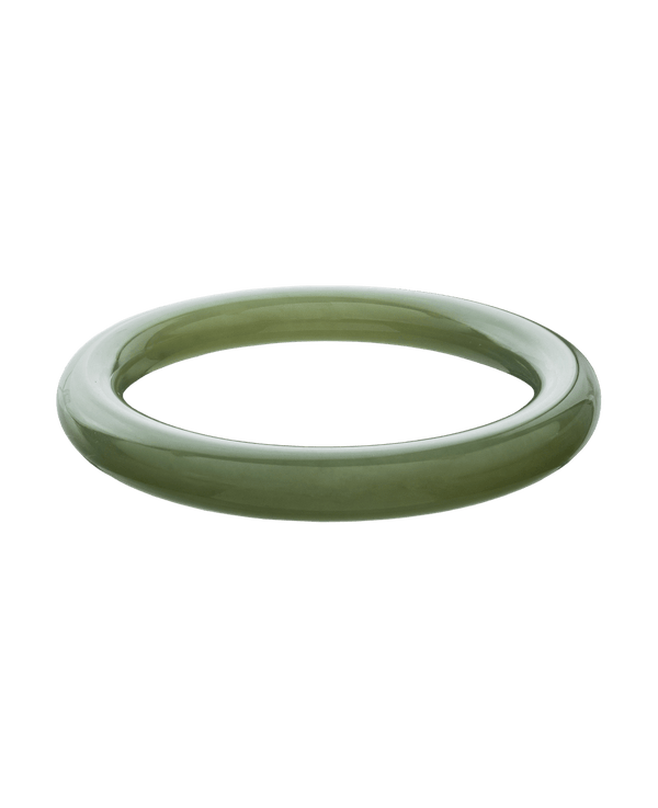 Mochi Green Jade Bangle - Yukimoto