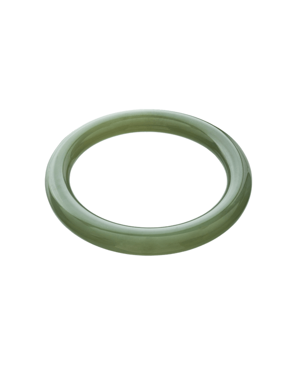 Mochi Green Jade Bangle - Yukimoto