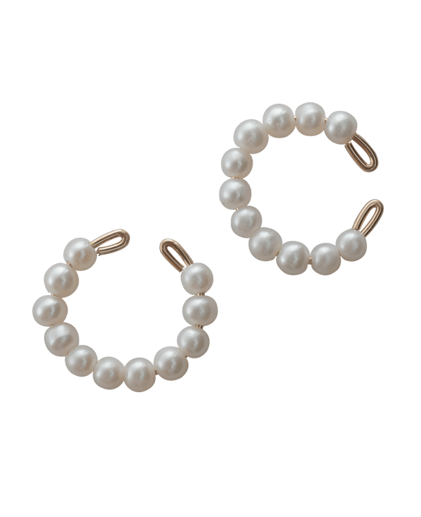 Pearl Loop Ear Cuffs - Yukimoto