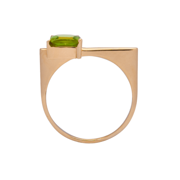 Peridot L Ring - Yukimoto