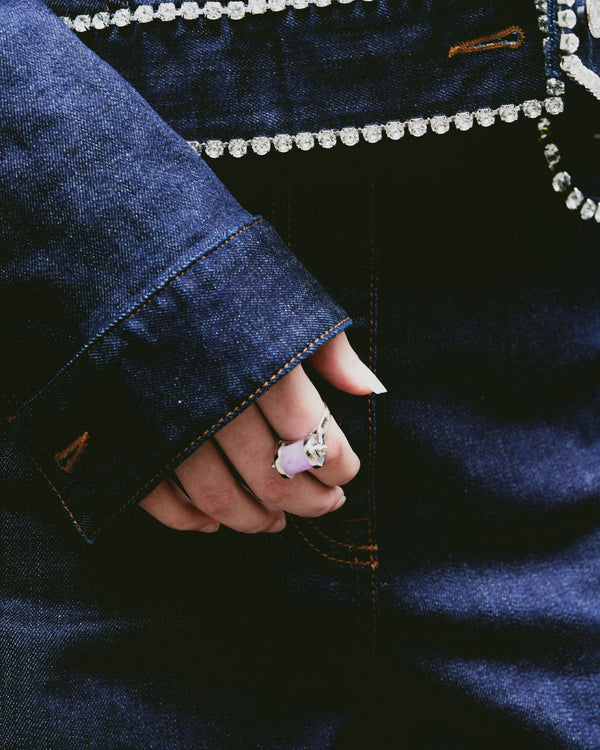 Roller Kunzite Ring - Yukimoto