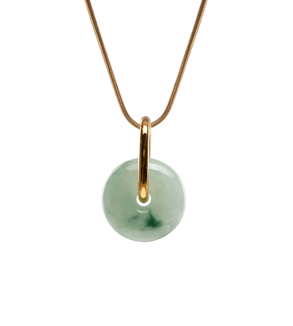 Tilly Oversized Jadeite Pendant - Yukimoto