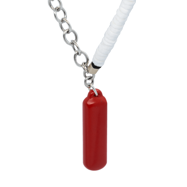 Whistle Cinnabar Necklace - Yukimoto